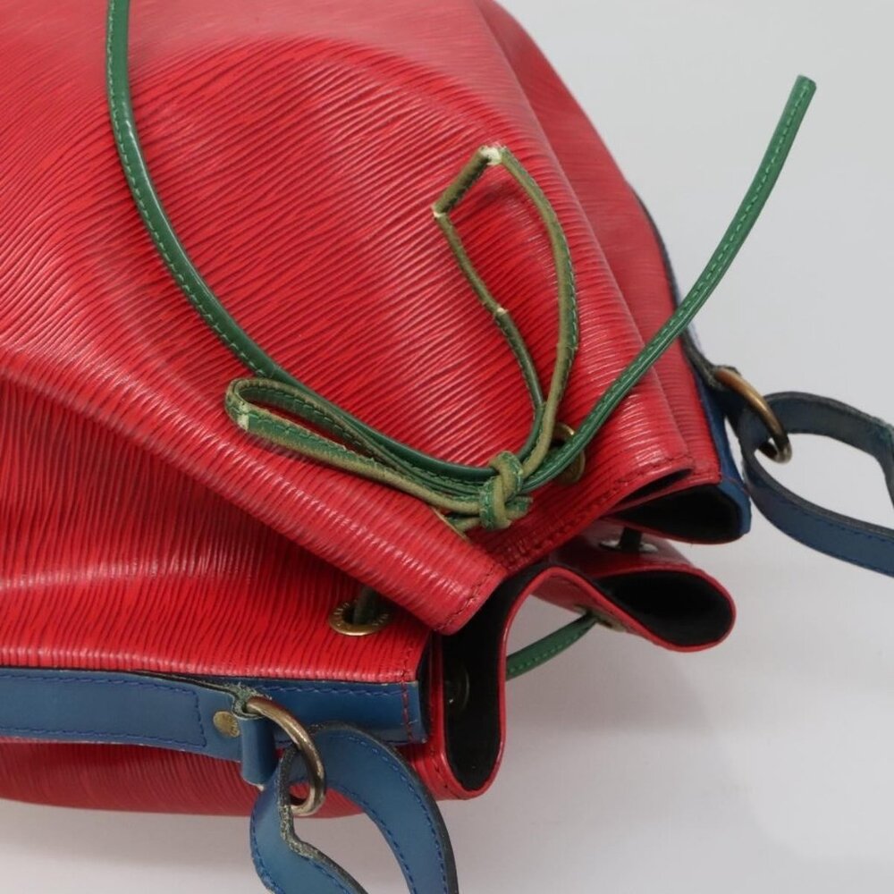 Authentic LOUIS VUITTON Epi Toriko color Noe Bag Red Blue Green M44084 LV - Picture 13 of 16